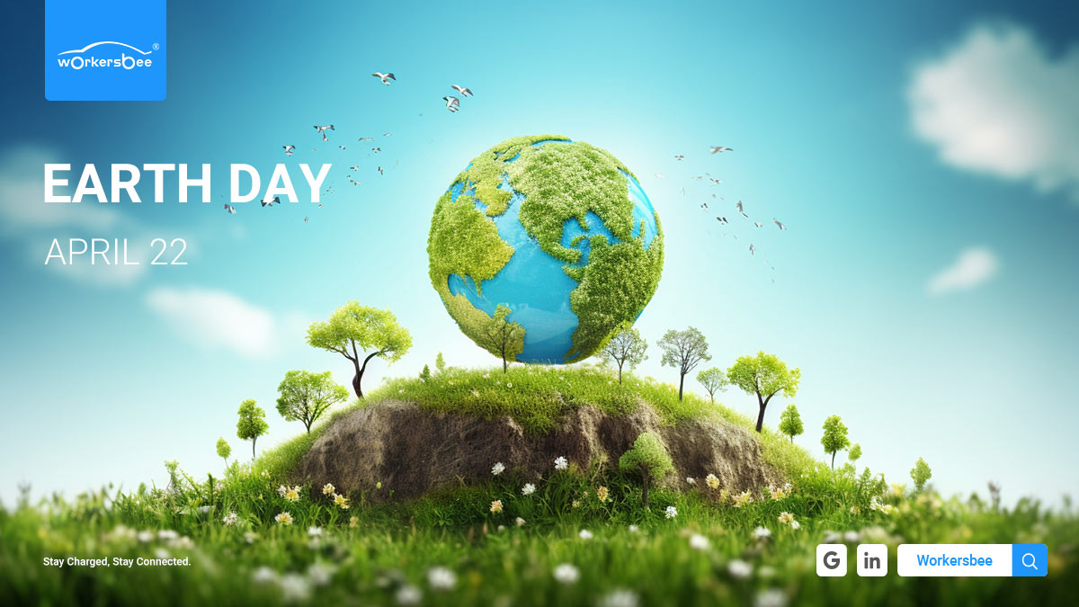 الاحتفال بيوم الأرض: تبني التنقل الأخضر مع حلول شحن المركبات الكهربائية المتقدمة من Workersbee