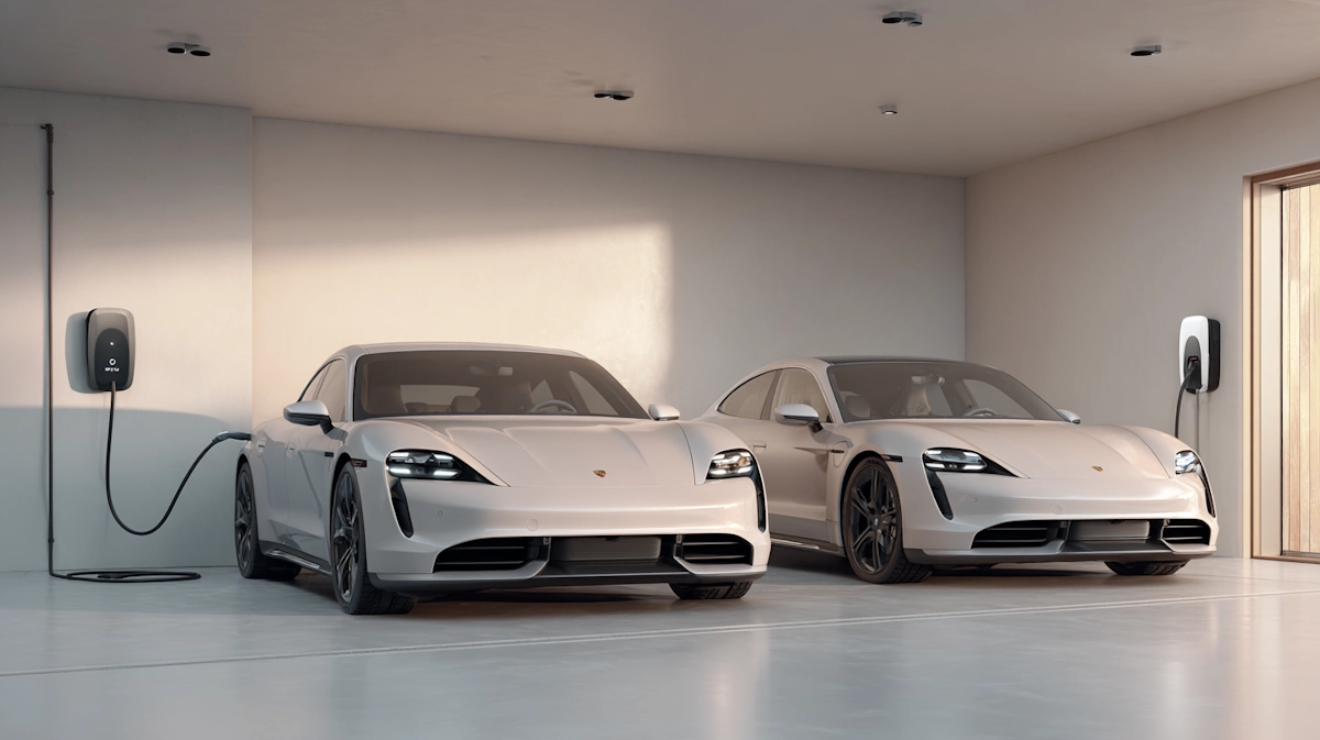 Two EVs charging at home using shared-power Two EVs charging at home using shared-power