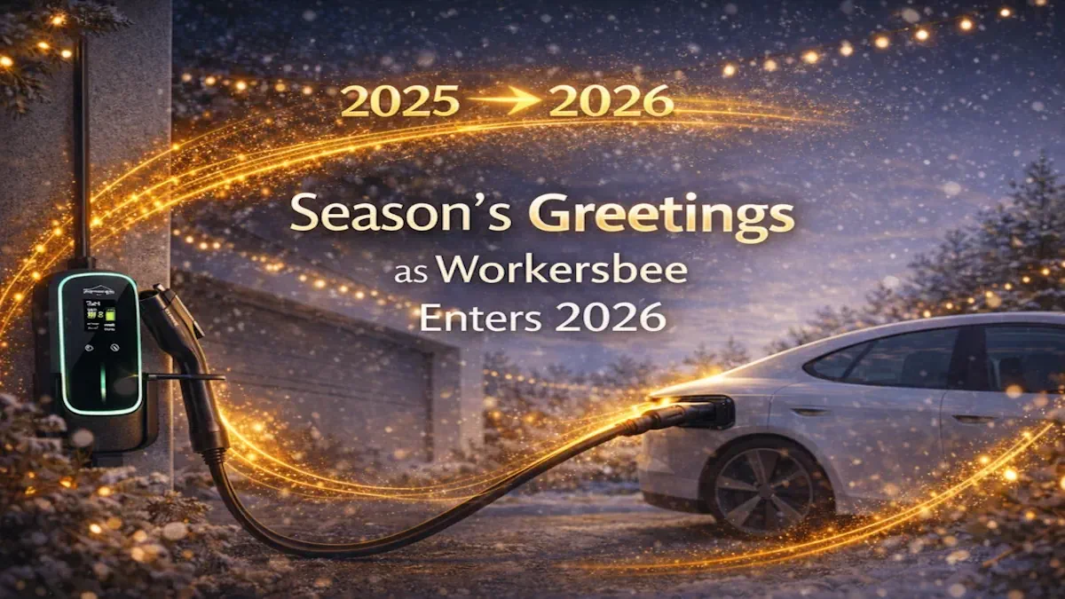 أطيب التهاني بمناسبة حلول عام 2026 مع شركة Workersbee