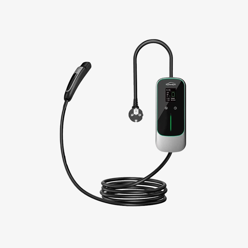 Workersbee FlexCharger 2 NACS portable EV charger with LCD control box and charging cable